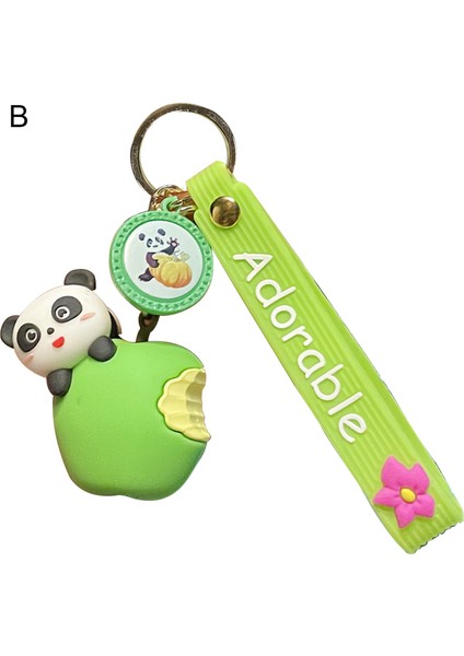 Karikatür Anahtarlık Sevimli Şekil Karikatür Meyve Panda Anahtarlık (Yurt Dışından) fiyatları