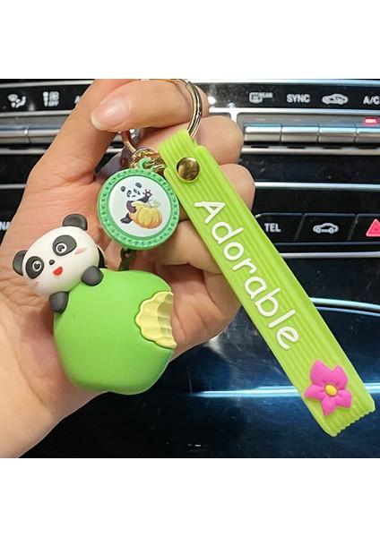 Karikatür Anahtarlık Sevimli Şekil Karikatür Meyve Panda Anahtarlık (Yurt Dışından) modelleri