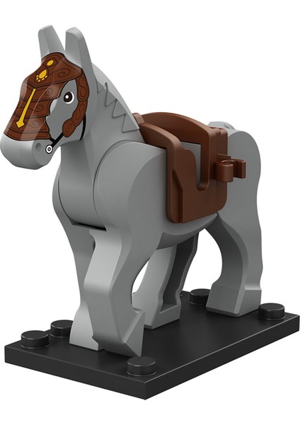 Tek Satış Ortaçağ Zaman Şövalye Rohan Roma Savaş Atı Hayvan Yapı Taşları Aksiyon Figürleri Oyuncaklar Çocuklar Için Koruit XP1007-1016 (Yurt Dışından) fiyatları