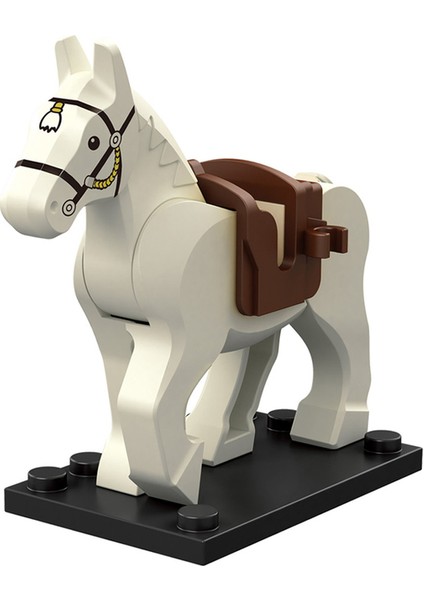 Tek Satış Ortaçağ Zaman Şövalye Rohan Roma Savaş Atı Hayvan Yapı Taşları Aksiyon Figürleri Oyuncaklar Çocuklar Için Koruit XP1007-1016 (Yurt Dışından) indirimleri