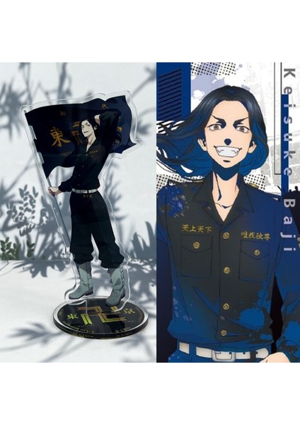 Anime Akrilik Ayakta Neme Dayanıklı Mikey Baji Keisuke Standı Şekil (Yurt Dışından) fiyatları