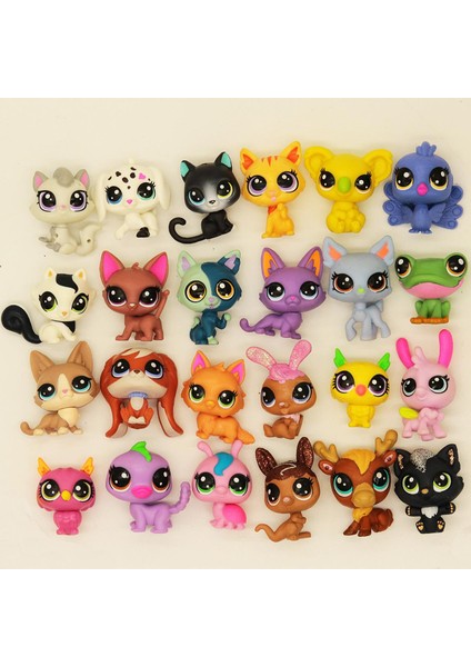 Alın 2 Hediye 3 cm Gevşek Eski Pet Shop Oyuncaklar Kedi Yavrusu Şekil Mini Oyuncak Figürler Klasik Küçük Evcil Hayvan Oyuncakları (Yurt Dışından)