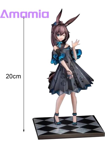Amamia Arknights Amiya Şekil Gerçekçi Şekil Aksiyon Figürü Anime Bebek Süsleme (Yurt Dışından) modelleri