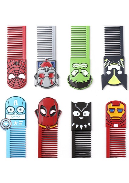 Marvel Anime Figürü Kawaii Örümcek Adam Hulk Aksiyon Figürü Demir Adam Avengers Taşınabilir Tarak Çocuk Oyuncak Noel Bir Doğum Günü Hediyesidir (Yurt Dışından)
