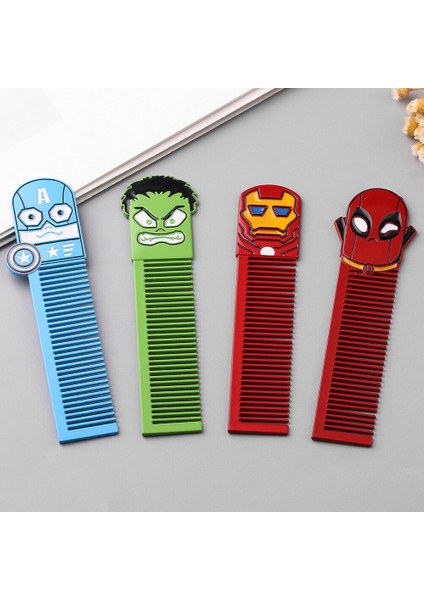 Marvel Anime Figürü Kawaii Örümcek Adam Hulk Aksiyon Figürü Demir Adam Avengers Taşınabilir Tarak Çocuk Oyuncak Noel Bir Doğum Günü Hediyesidir (Yurt Dışından) modelleri