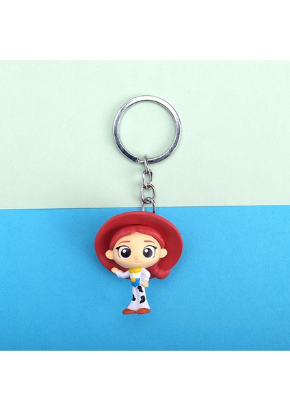 Disney Oyuncak Hikayesi Woody Buzz Lightyear Mini Pvc Aksiyon Figürü Anahtarlık Şekil Jessie Uzaylı Anahtarlık Oyuncaklar Çocuklar Için Hediye (Yurt Dışından) indirimleri