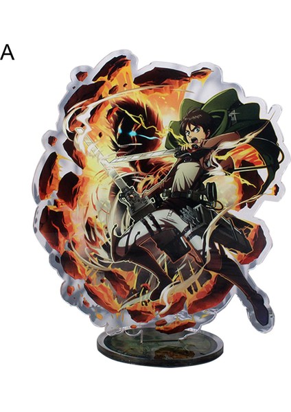 Stand Ekranı Çatlak Önleyici Masaüstü Ayakta Anime Attack On Titan (Yurt Dışından)