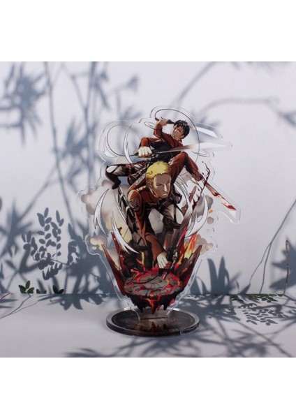 Stand Ekranı Çatlak Önleyici Masaüstü Ayakta Anime Attack On Titan (Yurt Dışından) modelleri