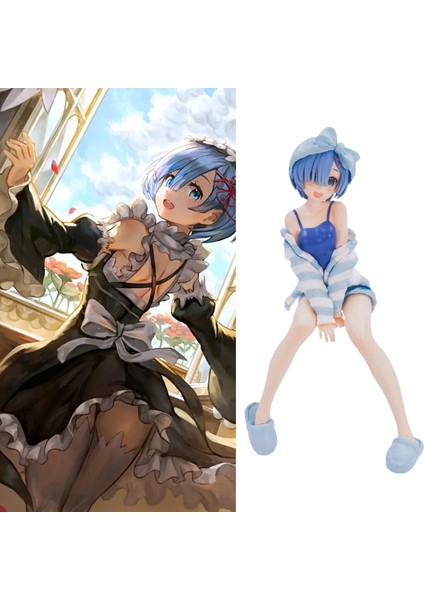 Heykelcik Modeli Güzel Y Pijama Rem Dekoratif Aksiyon Figürü (Yurt Dışından) indirimleri