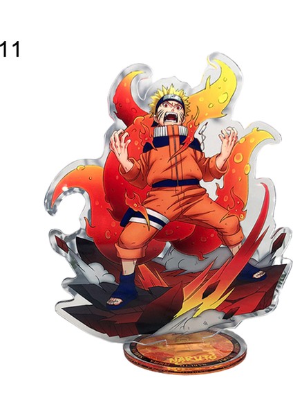 Ayakta Kart Çok Fonksiyonlu Sağlam Akrilik Anime Naruto Şekil Standı Komik Sergi Için (Yurt Dışından)