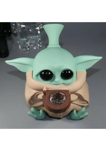Yıldız Savaşı Şekil Mini Masaüstü Dekorasyon Silikon Bebek Yoda Boru Şekilli Kalıp Oyuncak Çocuk Hediye (Yurt Dışından) modelleri