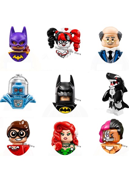 Batman Yapı Taşları Barbara Gordon Harley Quinn Joker Tuğla Oyuncaklar Catwoman Aksiyon Figürleri Bebekler Çocuklar Noel Hediyesi Birleştirin (Yurt Dışından) modelleri