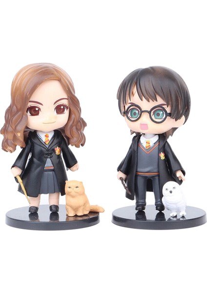 3 Adet/takım Harry Potter Hermione Ron Şekil Bebek Biblo Ev Odası Masaüstü Süsleme (Yurt Dışından) fırsatları