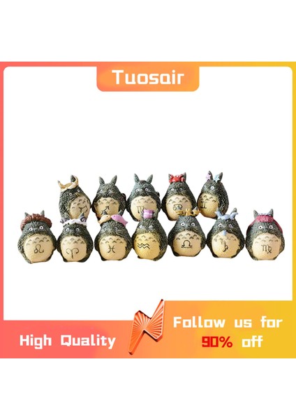 Anime Aksiyon Modeli Yaratıcı Totoros Şekilli Kalıp Ofis Masa Dekoru (Yurt Dışından) modelleri