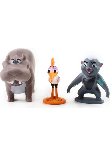 12 Adet/takım Karikatür Aslan Muhafız Kral Figürleri Kion Simba Bunga Beshte Fuli Ono Pvc Aksiyon Oyuncaklar Çocuklar Için Hediye (Yurt Dışından)