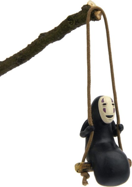 Anime Studio Ghibli Ruhların Kaçışı Yüzsüz Adam Figürleri Oyuncaklar Miyazaki Hayao Salıncak Yüzsüz Adam Aksiyon Şekilli Kalıp Oyuncaklar Dekorasyon (Yurt Dışından)
