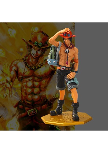 Anime Figürü Büyüleyici Kırılmaz Pvc Masaüstü Dekorasyon Tek Parça D. Ace Karikatür Heykeli Ev Için (Yurt Dışından) indirimleri