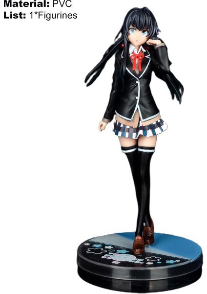 Childrenworld Yukino Yukinoshita Heykeli Paslanmaya Dayanıklı My Teen Romantik Komedi Snafu Too Yukino Yukinoshita Doll (Yurt Dışından)