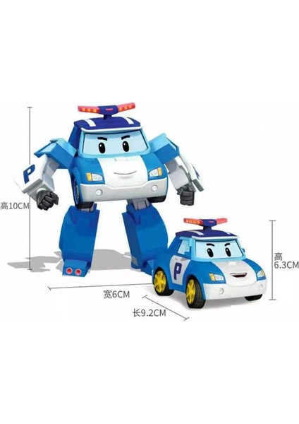 Silverlit Robocar Kore Robot Çocuk Oyuncakları Dönüşüm Anime Figürü Poli Oyuncaklar Çocuklar Için (Yurt Dışından) fiyatları