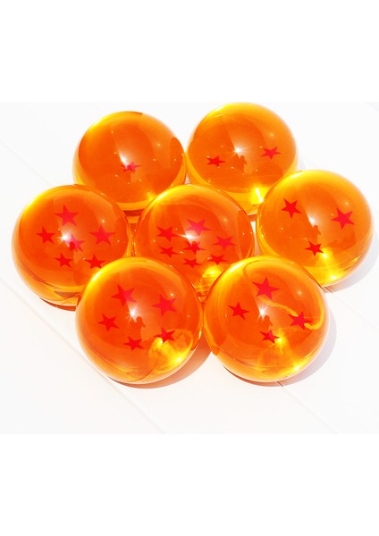 3.5 cm Dragon Ball Z Dbz Anime Kristal Top Shenron Dragonball Reçine Pvc Avtion Şekil Koleksiyon Model Oyuncaklar Çocuklar Hediye Bebekler (Yurt Dışından) fiyatları