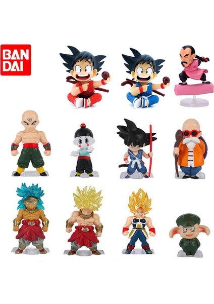 Dragon Ball Z Anime Süper Saiyan Oğlu Broly Uron Vegeta Usta Roshi Aksiyon Şekilli Kalıp Oyuncaklar Sevimli Karikatür Modeli Çocuklar Için Hediyeler (Yurt Dışından)