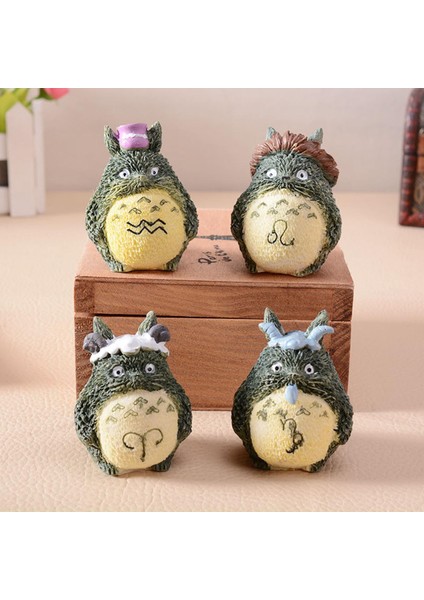 Childrenworld Anime Aksiyon Modeli Koleksiyon Komşum Totoros Şekilli Kalıp Süsleme (Yurt Dışından)