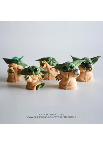 Disney Star Wars Oyuncak Ustası 5-6 cm Bebek Yoda Darth Pvc Aksiyon Figürü Anime Figürleri Koleksiyonu Bebek Mini Oyuncak Modeli Çocuklar Için (Yurt Dışından)