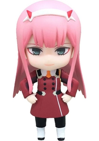 10CM Sevgilim Franxx Içinde Şekil Oyuncak Sıfır Iki 02 Pvc Ver Aksiyon Figürleri Pvc Model Oyuncaklar Anime Bebek Çocuk (Yurt Dışından)