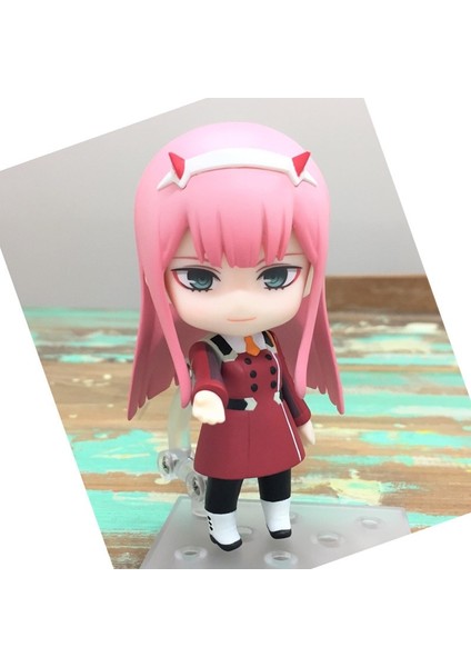 10CM Sevgilim Franxx Içinde Şekil Oyuncak Sıfır Iki 02 Pvc Ver Aksiyon Figürleri Pvc Model Oyuncaklar Anime Bebek Çocuk (Yurt Dışından) modelleri
