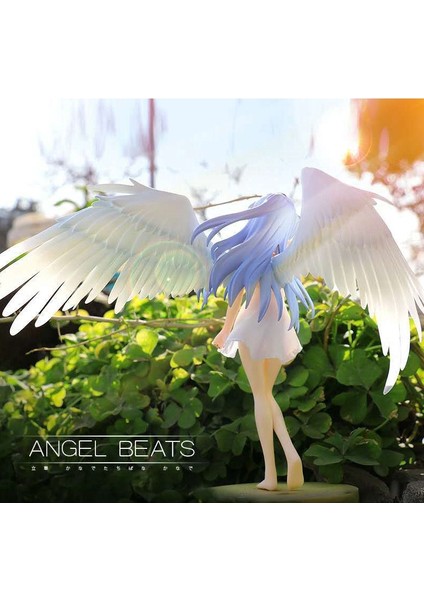 [rongcai] Anime 16CM Tachibana Kanade Angel Beats Angel Wings Beyaz Aksiyon Figürü (Yurt Dışından) modelleri