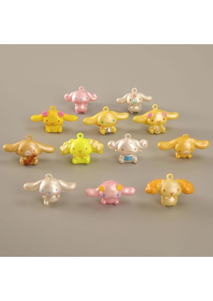 12 Adet/takım Sevimli Cinnamoroll Köpek Aksiyon Figürü Bebek Oyuncakları Karikatür Köpek Anime Figürleri Bebekler Mini Dekorasyon Modeli Hediye Çocuklar (Yurt Dışından)