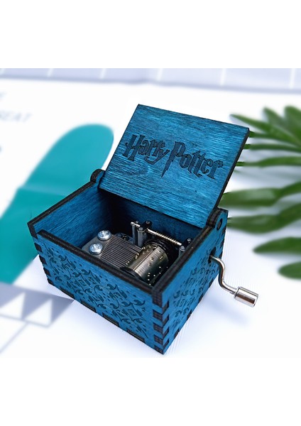 Harry Potter Yaratıcı Müzik Kutusu Sevimli Ahşap Müzik Kutusu El-Krank Müzik Kutusu Doğum Günü Hediyesi Çocuklar Için Arkadaş Moda (Yurt Dışından) modelleri