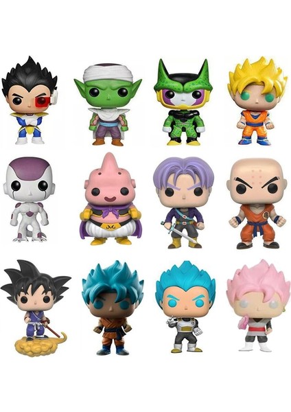 Dragon Ball Süper Aksiyon Figürleri Son Goku Vegeta Buu Krillin Hücre Piccolo Torankusu Mavi Goku Bebek Süper Saiyan Model Oyuncaklar (Yurt Dışından) fiyatları