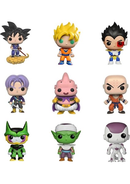 Dragon Ball Süper Aksiyon Figürleri Son Goku Vegeta Buu Krillin Hücre Piccolo Torankusu Mavi Goku Bebek Süper Saiyan Model Oyuncaklar (Yurt Dışından) modelleri