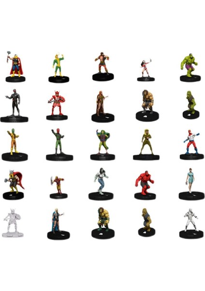 Marvel Heroclix Dünya Pı Gününü Kutluyor Avengers Dc Örümcek Adam Demir Adam Thor Flash Savaş Satranç Tahtası Oyunu Model Oyuncaklar Hediye Toplayın (Yurt Dışından)