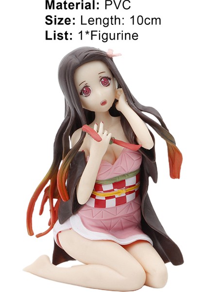 Childrenworld Kamado Nezuko Dekorasyon Deforme Olmayan Anime Demon Slayer Kamado Nezuko Figürü (Yurt Dışından) fiyatları
