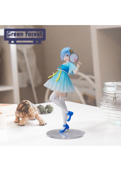 Yeşil Orman Aksiyon Figürü Koleksiyon Karikatür Rem Şekilli Kalıp Oyuncaklar Hobi Koleksiyonu (Yurt Dışından) modelleri