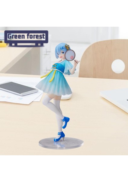 Yeşil Orman Aksiyon Figürü Koleksiyon Karikatür Rem Şekilli Kalıp Oyuncaklar Hobi Koleksiyonu (Yurt Dışından) indirimleri