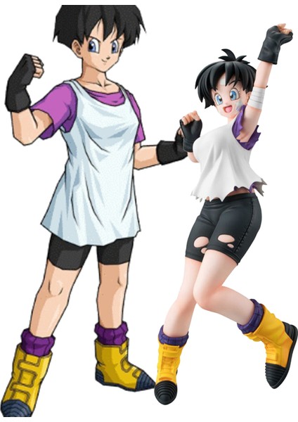 19 cm Videl Şekil Canlı Gerçekçi Görünüm Koleksiyon Dragon Ball Karakter Modeli Anime Lover Için (Yurt Dışından) fırsatları