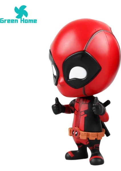 Green Home Deadpool Figürü Solmayan Anime Avengers Deadpool Aksiyon Modeli (Yurt Dışından)