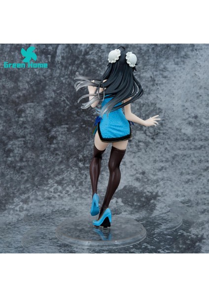 Yeşil Ev Anime Figürü Katı Cheongsam Yukino Heykeli Modeli Aksiyon Figürü (Yurt Dışından) indirimleri