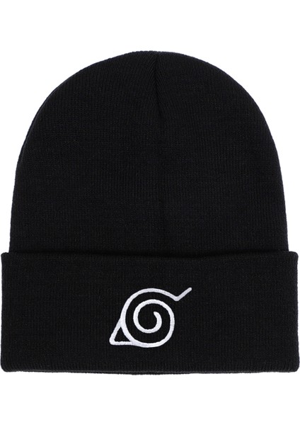 Naruto Anime Figürü Cosplay Kapaklar Kırmızı Bulut Hokage Ninja Sharingan Oyuncak Erkek Kız Elastik Siyah Örme Kış Sıcak Şapkalar (Yurt Dışından)