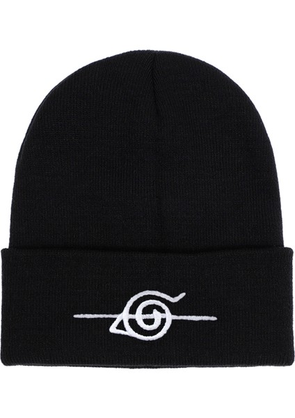 Naruto Anime Figürü Cosplay Kapaklar Kırmızı Bulut Hokage Ninja Sharingan Oyuncak Erkek Kız Elastik Siyah Örme Kış Sıcak Şapkalar (Yurt Dışından)