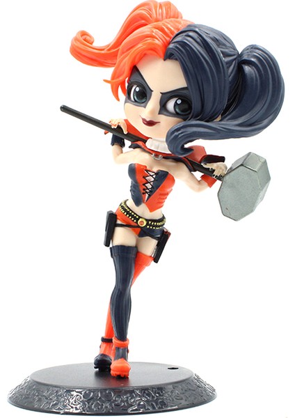 Karikatür Çekiç Harley Quinn Aksiyon Figürü Anime Modeli Bebek Heykelcik Kek Dekor (Yurt Dışından) fiyatları