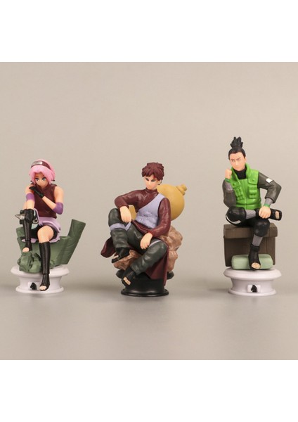 6 Adet/takım Model Oyuncaklar Japon Anime Dekoratif Sevimli Karikatür Naruto Sasuke Serisi Anime Figürleri Çocuk Hediye (Yurt Dışından) fırsatları