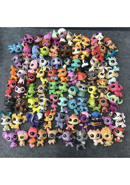 Lot Littlest Pet Bebek Mağazası Lps Sevimli Kısa Saç Kediler Geyik Kaplumbağa Ayı Maymun Yunus Spaniel Köpekler Kaplumbağa Şekil Oyuncak Hediye (Yurt Dışından) modelleri