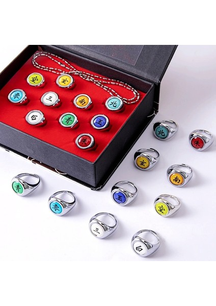 10 Adet/takım Naruto Akatsuki Metal Yüzükler Anime Itachi Şekil Cosplay Aksiyon Aksesuarı Jewerly Serin Erkek Çocuk Çocuk Oyuncakları (Yurt Dışından) modelleri