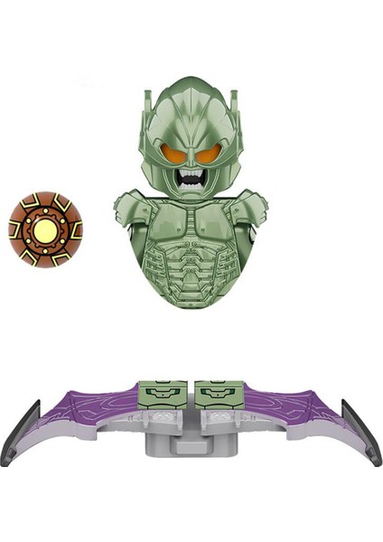 Heros Yeşil Goblin Ahtapot Doktor Garip Mysterio Modeli Şekil Oyuncak Inşaat Blokları Çocuklar Için Noel Aksiyon Hediye (Yurt Dışından)