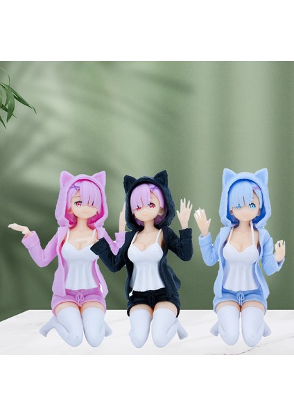 Anime Süsleme Canlı Ifadeler Anime Rem Model Süsler (Yurt Dışından)