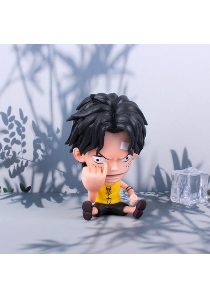 Childrenworld Ekran Kalıp Anime Tek Parça Şekil Masaüstü Dekor Minyatür (Yurt Dışından)